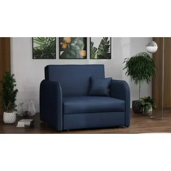 Křeslo Rozkládací křeslo Vivian Loft I Mono 241 tmavě modrá - SLEVA 3% s kodem radost25