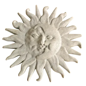 Zahradní dekorace ZahradniDekorace dekorace na zeď - Den a noc - reliéf- průměr 43 cm, 6 kg