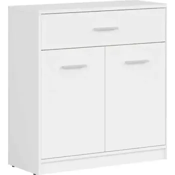 Komoda NEPO PLUS komoda KOM2D1S, bílá - SLEVA 3% s kodem radost25