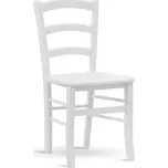 Dřevěná židle Paysane COLOR - masiv bílá - SLEVA 3% s kodem radost25