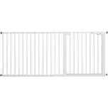 Dětská zábrana BabyDan Asta extra široká 183 cm bílá