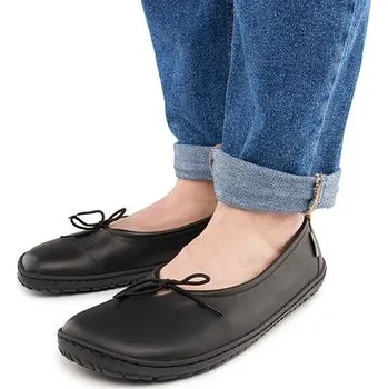 Dámské baleríny Vlnka Dámské barefoot kožené baleríny Tamara černá velikost obuv dospělí 38