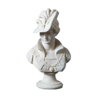 Zahradní dekorace ZahradniDekorace zahradní sochy - Dívka s klouboukem výška 25 cm, 1,6 kg