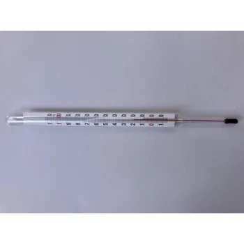 Skleněný potravinářský teploměr -10 / +110°C
