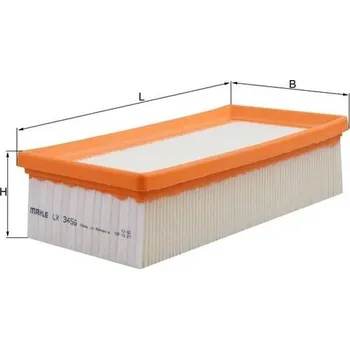 Vzduchový filtr Vzduchový filtr MAHLE LX 3456