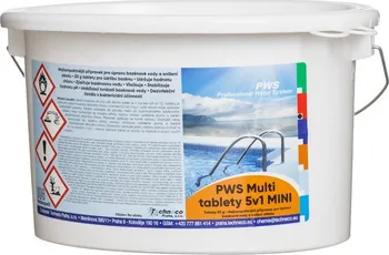 Bazénová chemie PWS Multi tablety 5v1 Mini