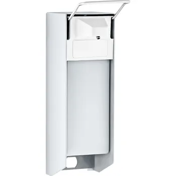 Dávkovač mýdla G.Gastro Dávkovač dezinfekčního prostředku s ovládací pákou - 1000 ml - nerezová ocel