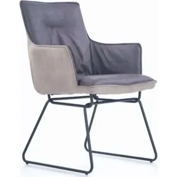 Jídelní židle Jídelní židle s područkami K-271, šedá - SLEVA 3% s kodem radost25