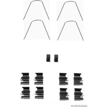 Brzdový kotouč Sada prislusenstvi, oblozeni kotoucove brzdy HERTH+BUSS JAKOPARTS J3668006