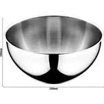 G.Gastro 3dílná sada nerezových misek - Ø 24 cm