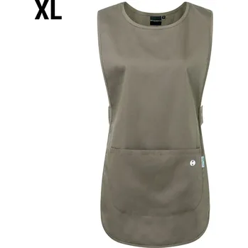 Kuchyňská zástěra G.Gastro KARLOWSKY | Šatová zástěra Essential - šalvj - velikost: XL