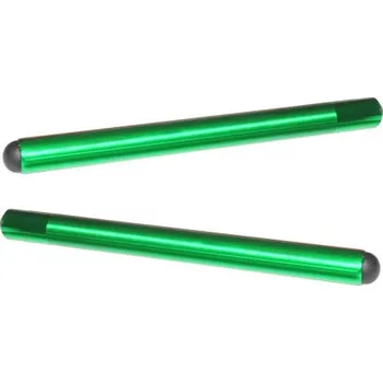 Clip-ons ACCOSSATO aluminium, 280mm with caps, Green