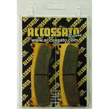 Brzda pro motocykl Brzdové destičky ACCOSSATO AGPA204 EV2