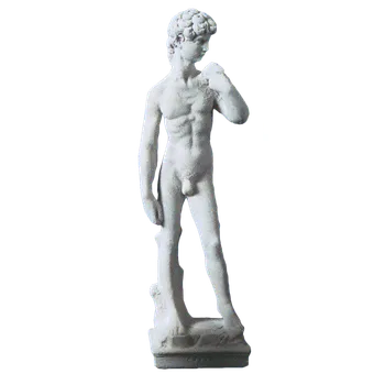 Zahradní dekorace ZahradniDekorace zahradní sochy - David, výška 32 cm, 1,25 kg