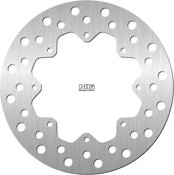 Brzdový kotouč NG ZADNÍ BRZDOVÝ KOTOUČ KAWASAKI KMX 125/200 '89-03 (210X110X4,5MM) (8X6,5MM)
