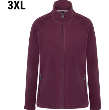 G.Gastro KARLOWSKY | Dámská fleecová bunda Warm-Up - lilek - velikost: 3XL