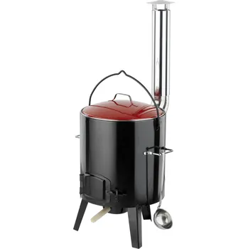 Zahradní gril Gulášový kotlík s topeništěm Activa Stew, 14 l