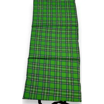 Podsedák Las Home Skládací plážové lehátko – zelená Barva: Zelená