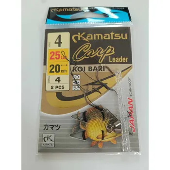 Rybářský háček Kamatsu návazce Koi Bari nová verze Velikost: 4