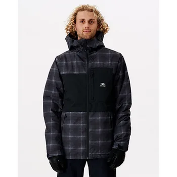 Pánská casual bunda Bunda Rip Curl NOTCH UP JACKET Black velikost L