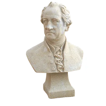 Zahradní dekorace ZahradniDekorace zahradní sochy - Goethe, výška 20 cm, 1,1 kg