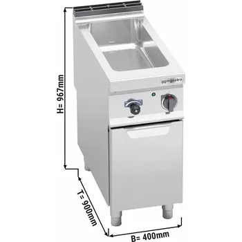 Vinotéka G.Gastro Bainmarie 1xGN1/1 + 1/3