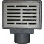 HL sklepní vpusť DN100, litinová mřížka HL71G