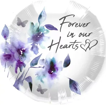 Balónek Foliový balonek Forever in our Hearts 45 cm