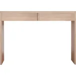 Toaletní stolek / psací stůl, dub sonoma, VIOLET - SLEVA 3% s kodem radost25