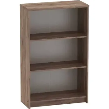 regál Kancelářský regál nízký JOHAN 2 NEW 03 – kraft dunkel/bílá - SLEVA 3% s kodem radost25