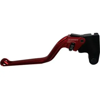 Spojková páčka ACCOSSATO fixed CNC-worked aluminium, red EST333R
