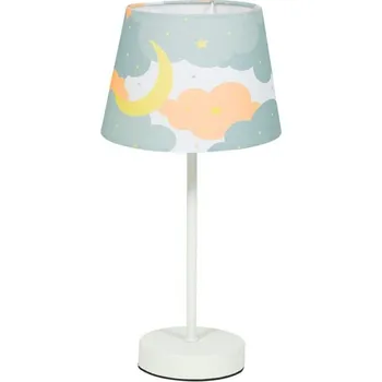 Dětské svítidlo Ostaria Dětská lampička do zásuvky se stínidlem noční obloha