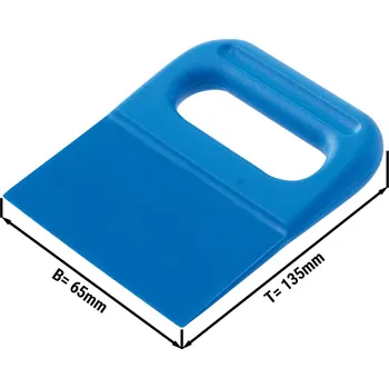 Pizza kámen G.Gastro Škrabka na těsto / stěrka - 65x135mm - polymer