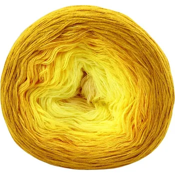 Příze Cherubínka 3N YELLOW OMBRE 1000 m