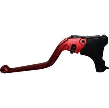 Spojková páčka ACCOSSATO fixed CNC-worked aluminium, red ESB008R