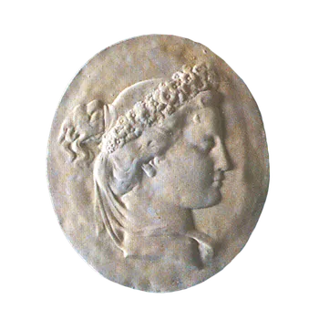 Zahradní dekorace ZahradniDekorace sošky na zahradu - Beatris - reliéf, rozměr: 42x34 cm, 3,25 kg