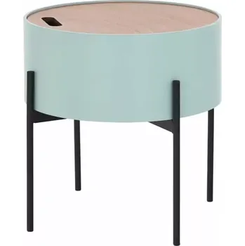 Servírovací stolek Příruční stolek MOSAI - neo mint / přírodní / černá - SLEVA 3% s kodem radost25