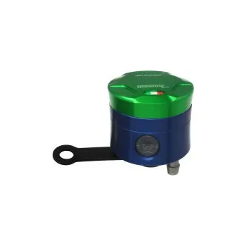 Nádobka na brzdovou kapalinu ACCOSSATO CNC-worked straight bracket included zelená FU104B-G