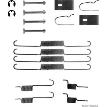 Brzdová čelist Sada prislusenstvi, brzdove celisti HERTH+BUSS JAKOPARTS J3563000