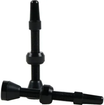 Duše na kolo Ventilek bezdušový HAVEN alu 44mm 2ks černý