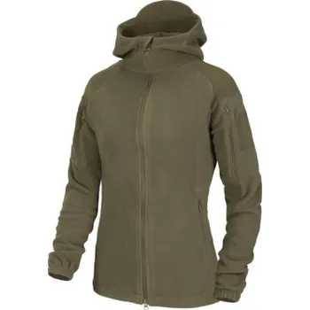 Pánská softshellová bunda Dámská fleecová bunda Cumulus Jacket, Helikon, Taiga Green, S