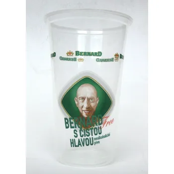 Jednorázové nádobí Jednorázový kelímek plastový 0,5 l Bernard 50 ks