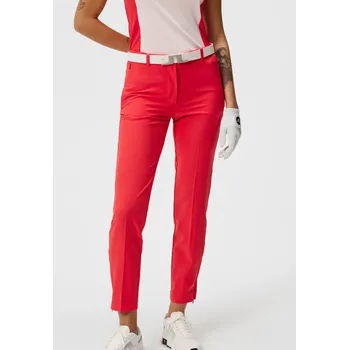 Dámské kalhoty J.Lindeberg W kalhoty Pia SH24 - červené: Dámské 28