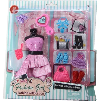 Panenka Obleček pro panenky s doplňky 2 druhy - B