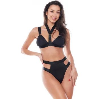 Dámská erotická souprava Anais Raven Set Black Velikost XXL/XXXL