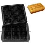 G.Gastro Tartlet Mould Plates - Waffle - 98x65mm - for 12 waffles - compatible with Tartlet machine TMPIC