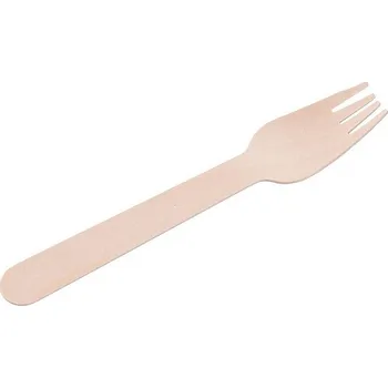 Příbor Vidlička MagicHome Woodline ECO dřevěná, 10ks