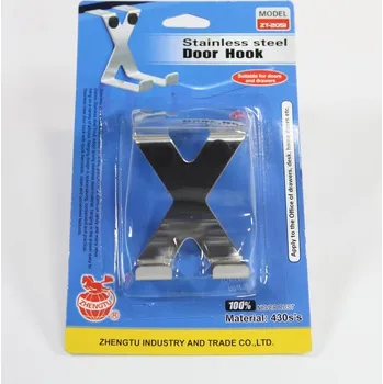 Věšák Háček-1ks-X-NR, delší háček, závěsný na dveře