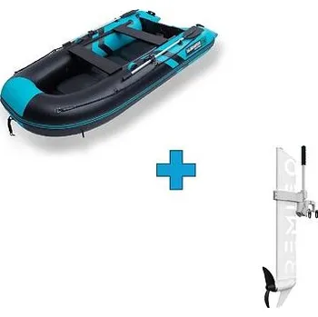 Člun člun GLADIATOR B330AD turquoise s elektrickým motorem REMIGO One White