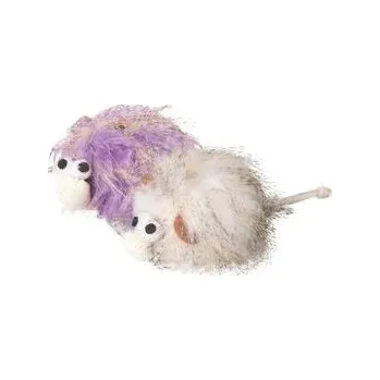 Hračka pro kočku Flamingo hračka pro kočku strašidlo 7 cm fialové